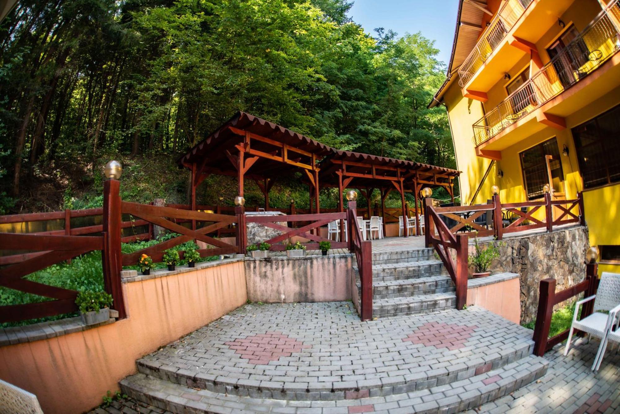 Hotel Trei Brazi Băile Olăneşti Exteriör bild